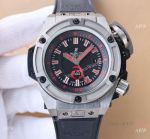 Replica Hublot King Power Oceanographic Automatic Watch in Red Markers